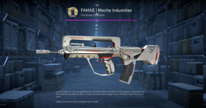 FAMAS | Mecha Industries (Minimal Wear) Screenshot