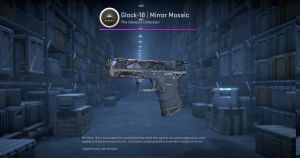 Glock-18 | Mirror Mosaic (Field-Tested) Screenshot