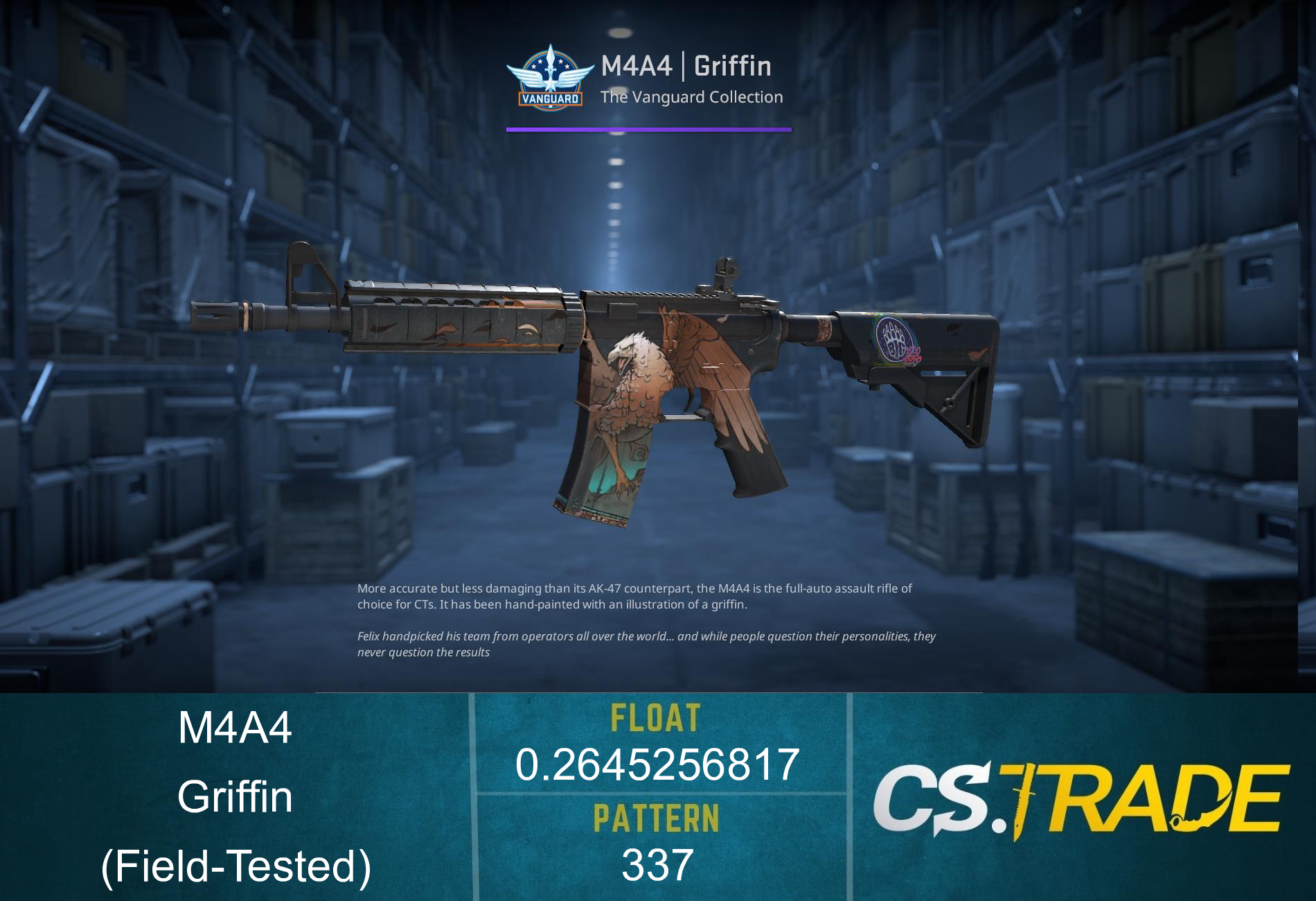 M4A4 | Griffin (Field-Tested) Screenshot