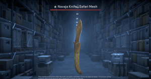 ★ Navaja Knife | Safari Mesh (Field-Tested) Screenshot