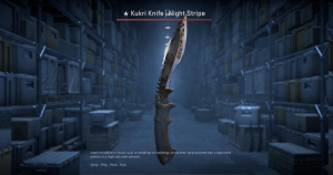 ★ Kukri Knife | Night Stripe (Battle-Scarred) Screenshot