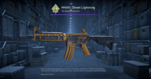 M4A4 | Sheet Lightning (Factory New) Screenshot