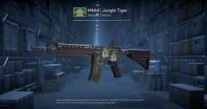 M4A4 | Jungle Tiger (Field-Tested) Screenshot