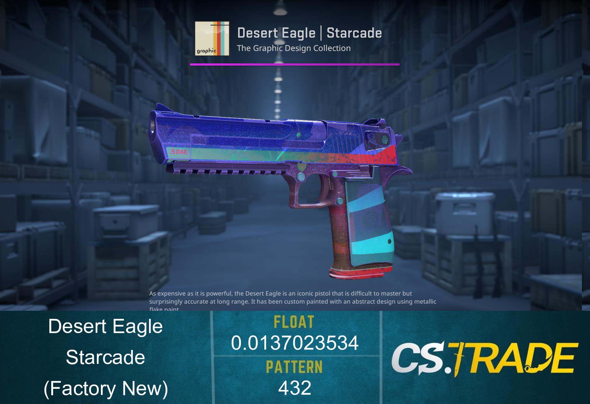 Desert Eagle | Starcade (Factory New) Screenshot