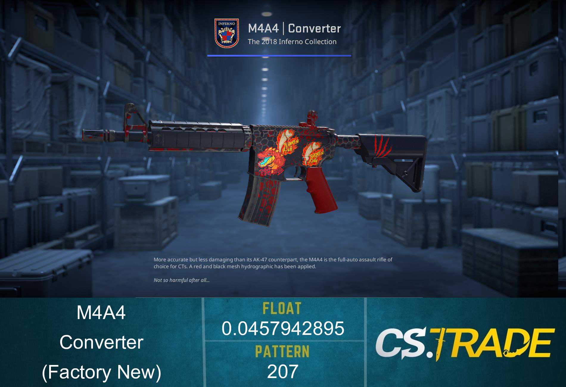 M4A4 | Converter (Factory New) Screenshot