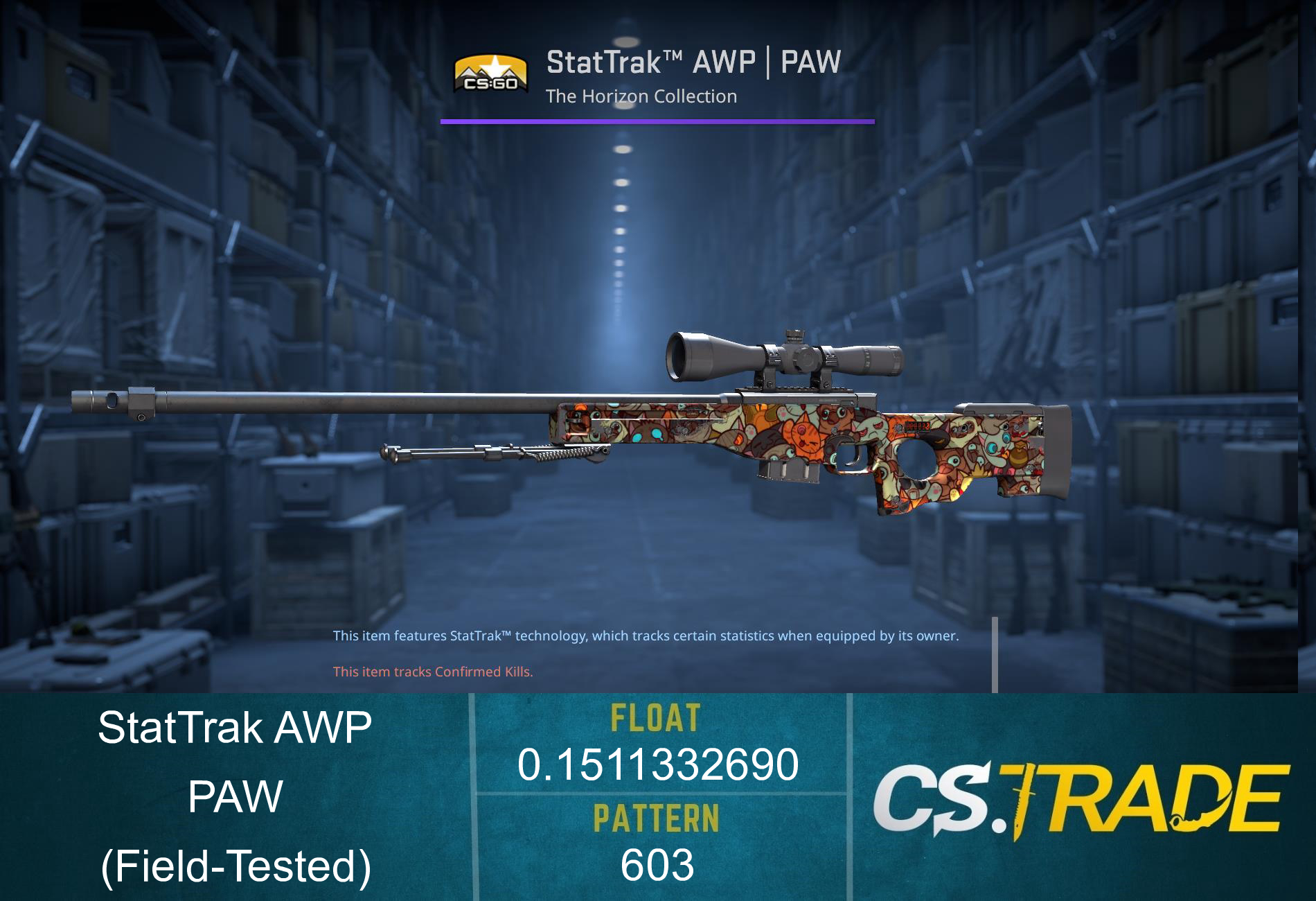 AWP | PAW (Field-Tested) Screenshot