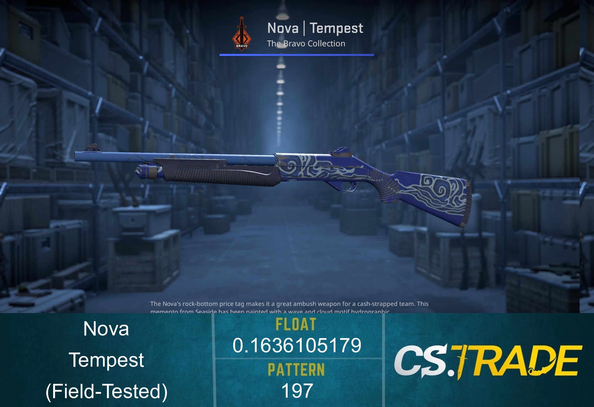StatTrak™ Nova | Tempest (Field-Tested) Screenshot
