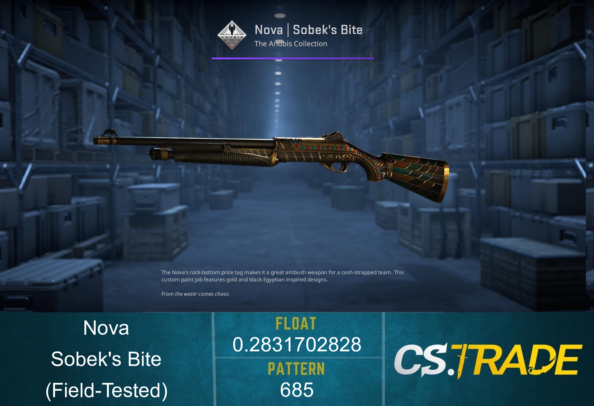 Nova | Sobek's Bite (Field-Tested) Screenshot