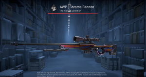 AWP | Chrome Cannon (Minimal Wear) Screenshot