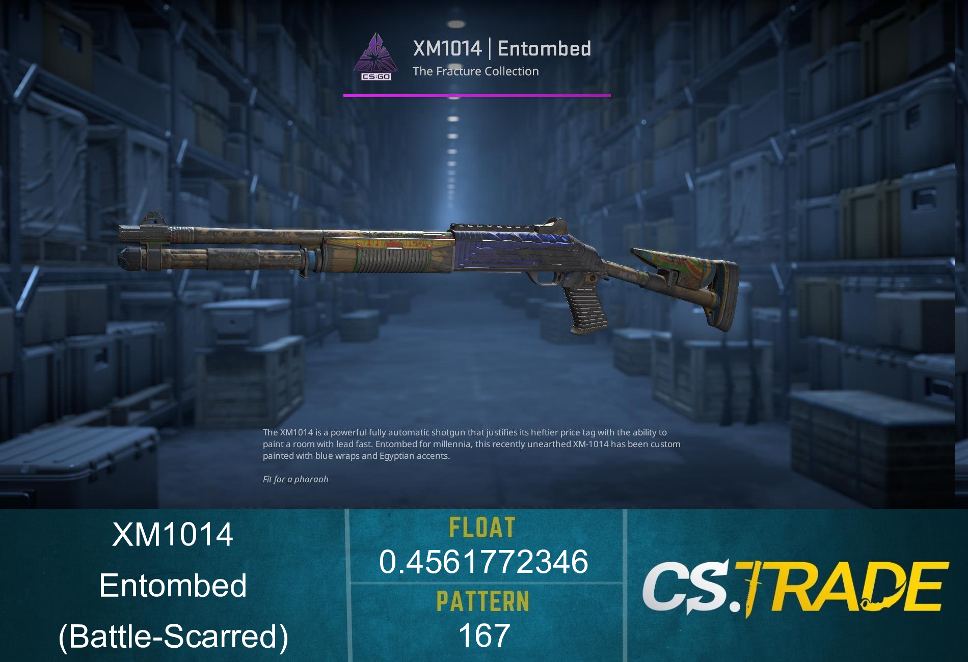StatTrak™ XM1014 | Entombed (Battle-Scarred) Screenshot