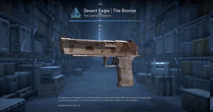 Desert Eagle | The Bronze (Factory New) Screenshot
