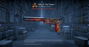 USP-S | The Traitor (Minimal Wear) Screenshot
