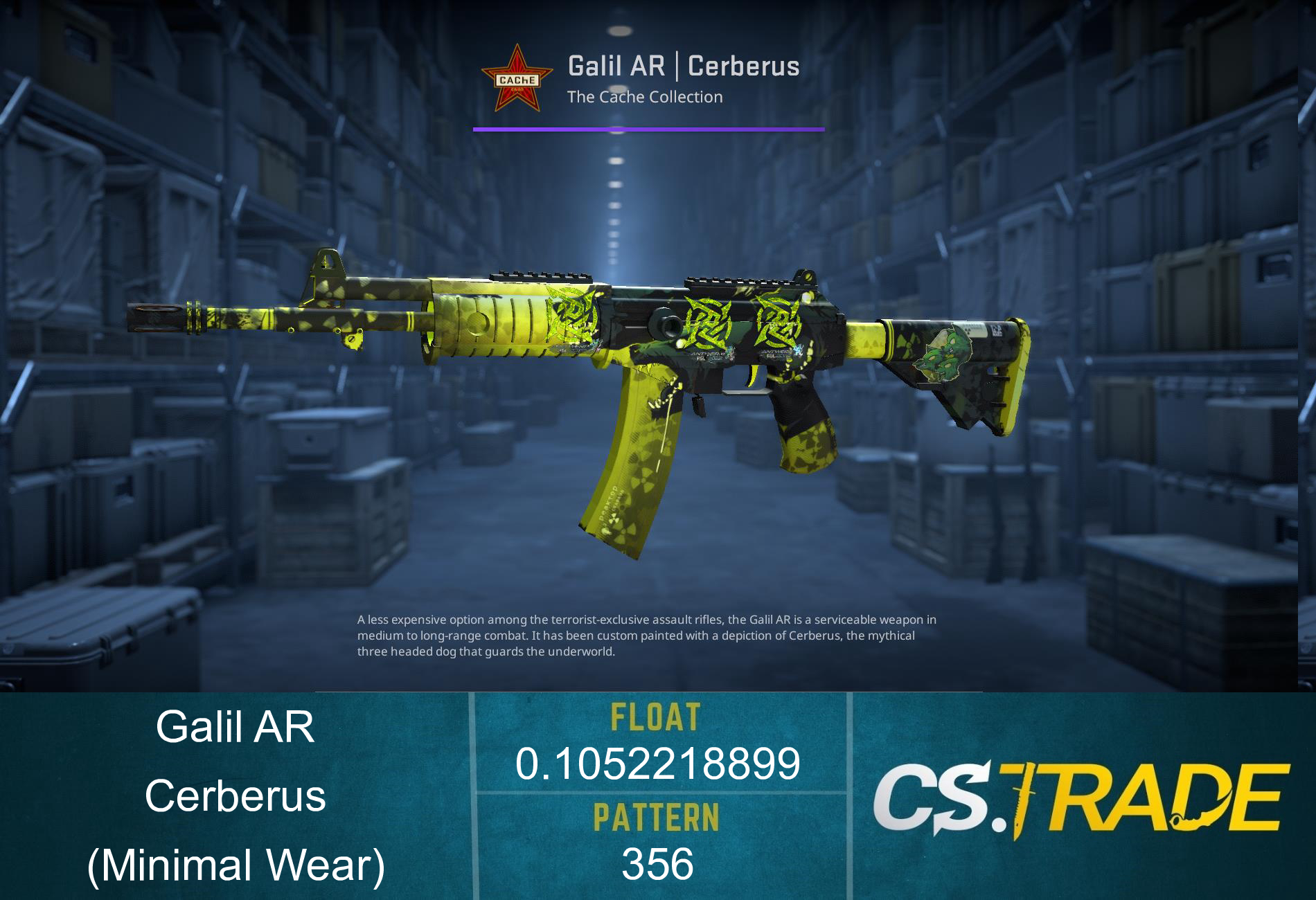 Galil AR | Cerberus (Minimal Wear) Screenshot