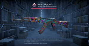AK-47 | Nightwish (Battle-Scarred) Screenshot