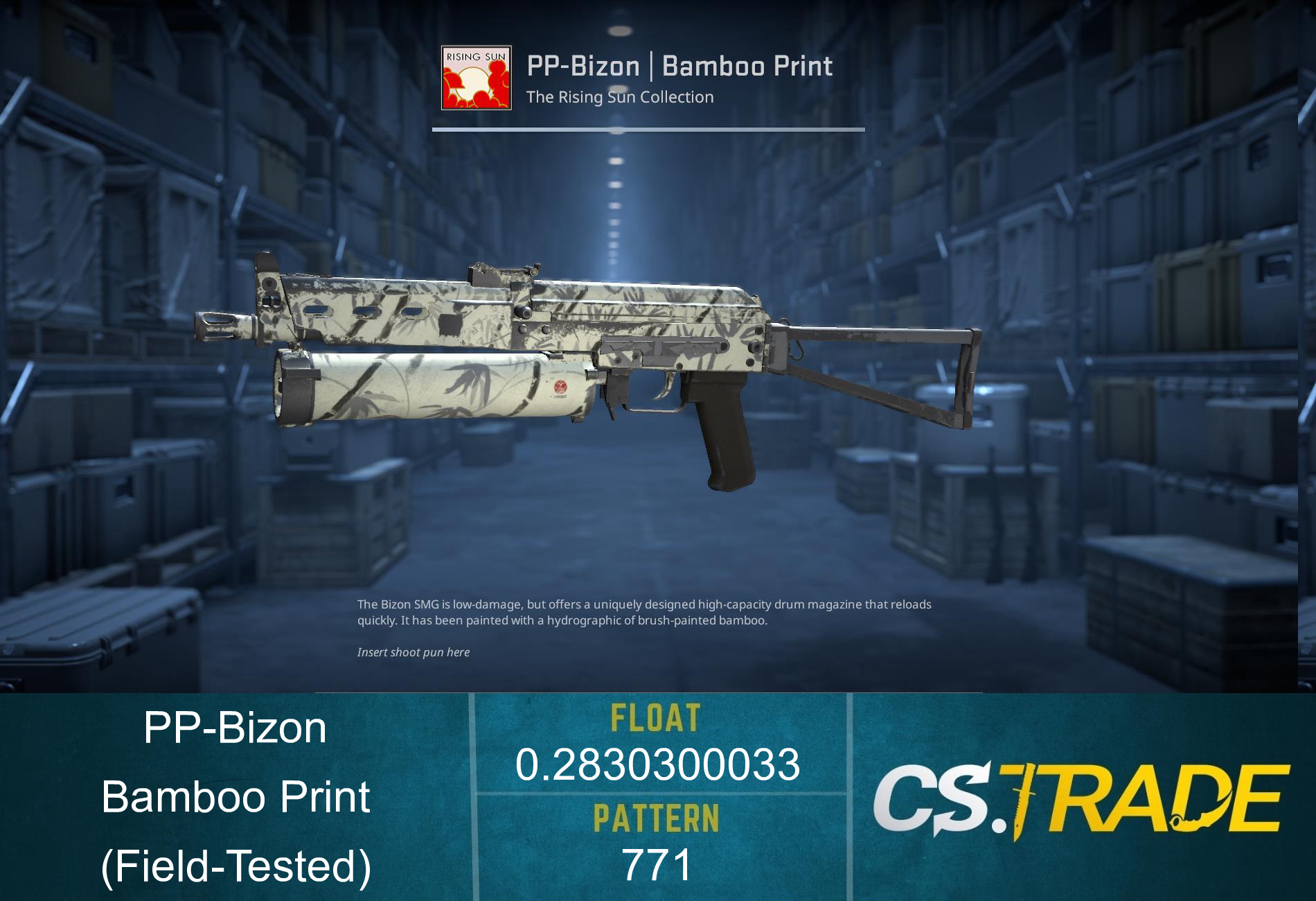 PP-Bizon | Bamboo Print (Field-Tested) Screenshot