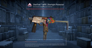 StatTrak™ MP9 | Starlight Protector (Well-Worn) Screenshot