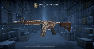 M4A4 | Desert Storm (Field-Tested) Screenshot