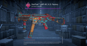 StatTrak™ UMP-45 | K.O. Factory (Well-Worn) Screenshot