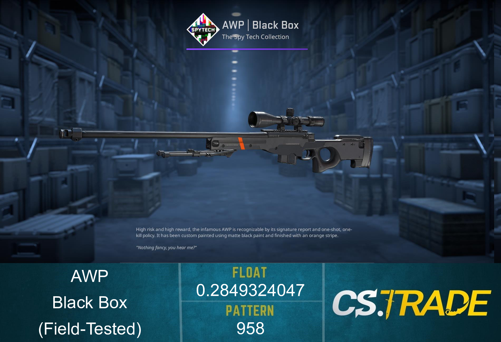 AWP | Black Box (Factory New) Screenshot