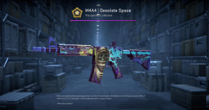M4A4 | Desolate Space (Well-Worn) Screenshot