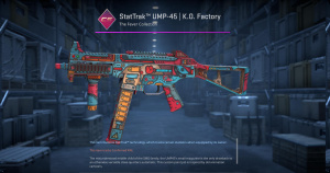 StatTrak™ UMP-45 | K.O. Factory (Minimal Wear) Screenshot