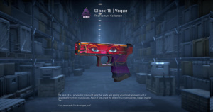 Glock-18 | Vogue (Battle-Scarred) Screenshot