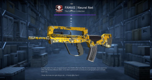 FAMAS | Neural Net (Factory New) Screenshot