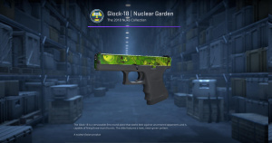 Glock-18 | Nuclear Garden (Field-Tested) Screenshot