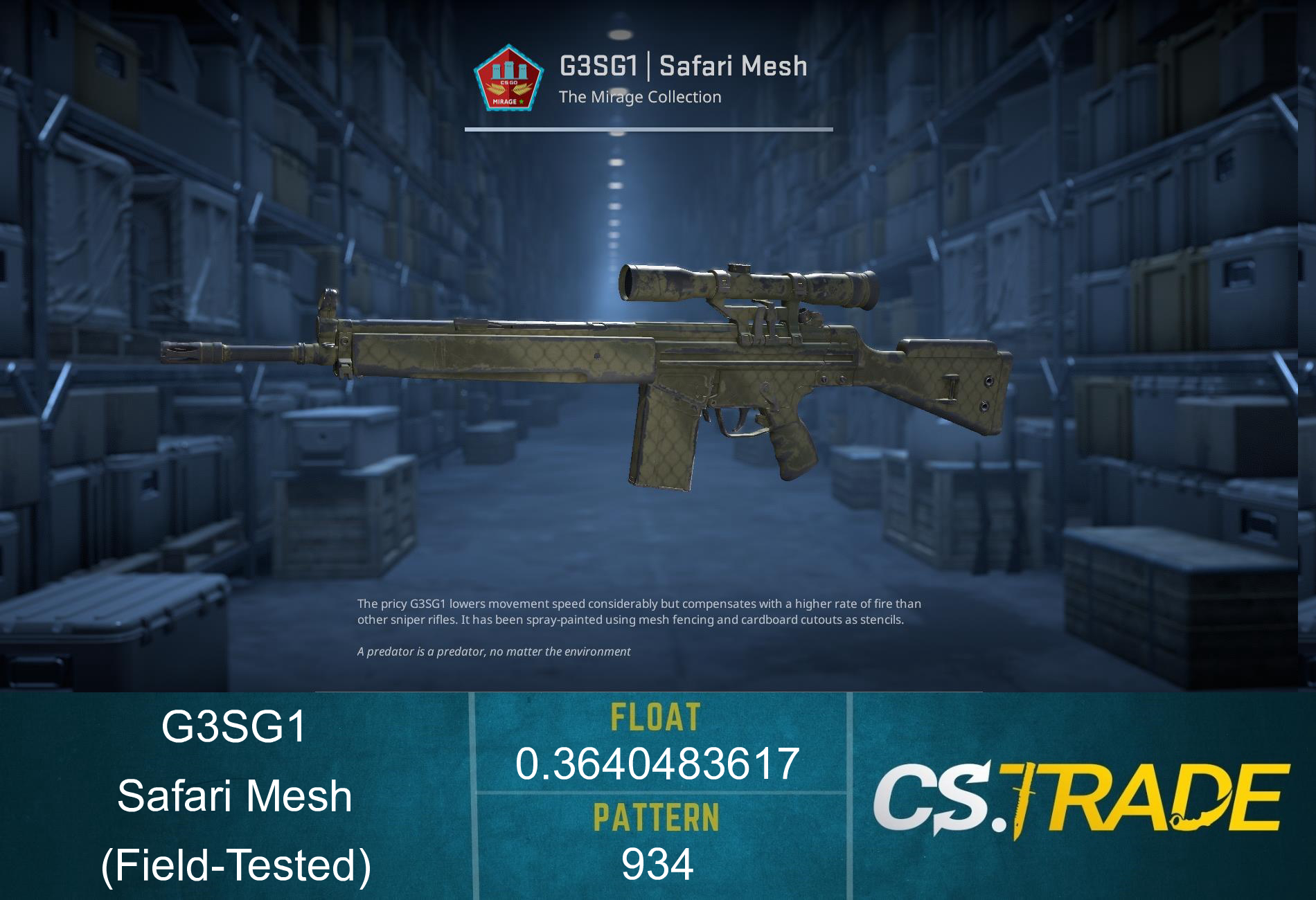 G3SG1 | Safari Mesh (Field-Tested) Screenshot