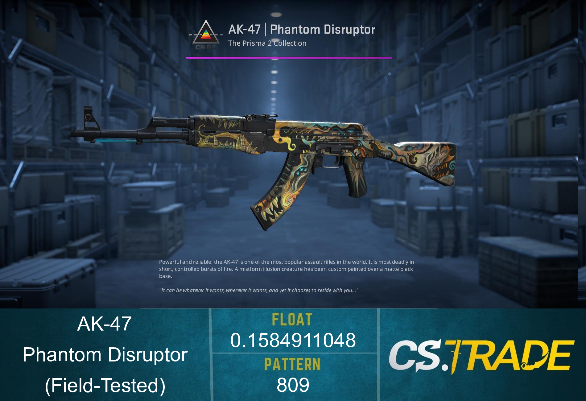 AK-47 | Phantom Disruptor (Field-Tested) Screenshot