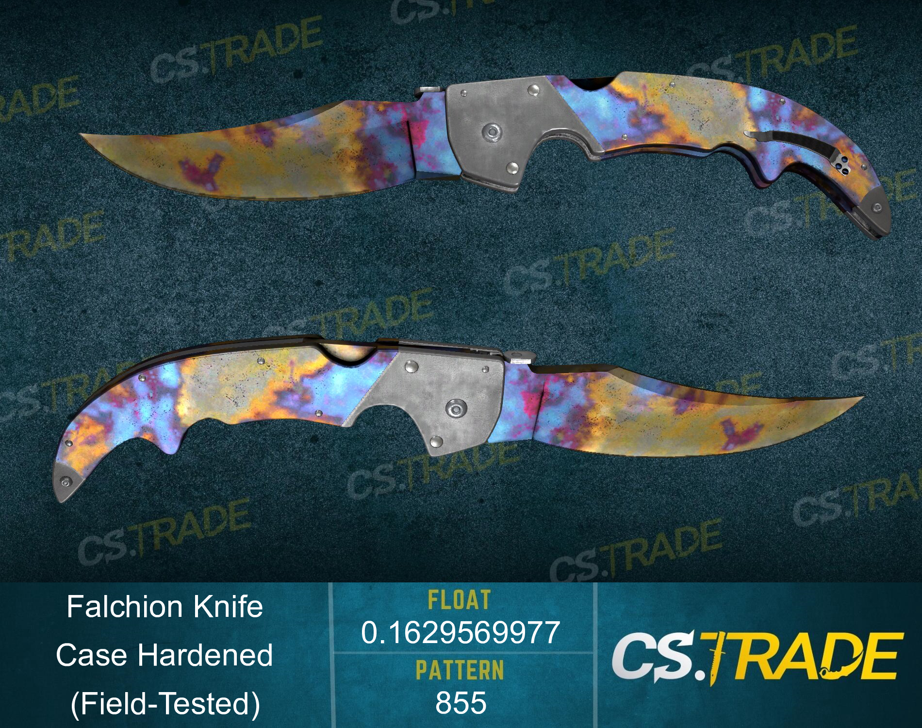 ★ Falchion Knife | Case Hardened (Field-Tested) Screenshot