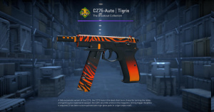 CZ75-Auto | Tigris (Minimal Wear) Screenshot