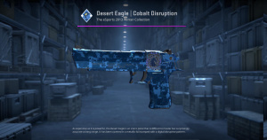 Desert Eagle | Cobalt Disruption (Minimal Wear) Screenshot