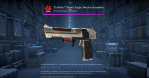 StatTrak™ Desert Eagle | Mecha Industries (Well-Worn) Screenshot