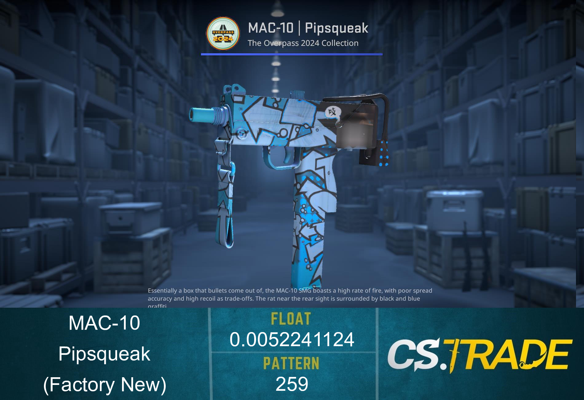 MAC-10 | Pipsqueak (Factory New) Screenshot
