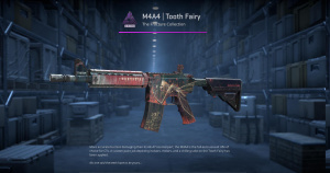 M4A4 | Tooth Fairy (Well-Worn) Screenshot