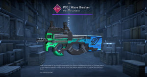 P90 | Wave Breaker (Factory New) Screenshot