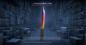 ★ Paracord Knife | Fade (Factory New) Screenshot