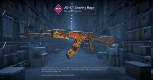 AK-47 | Searing Rage (Field-Tested) Screenshot