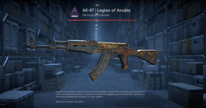 AK-47 | Legion of Anubis (Well-Worn) Screenshot
