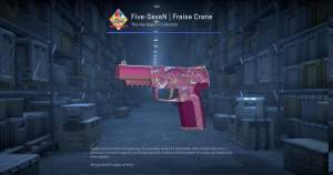 Five-SeveN | Fraise Crane (Factory New) Screenshot