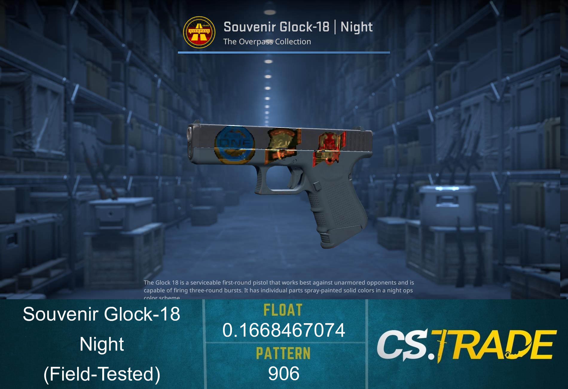 Glock-18 | Night (Field-Tested) Screenshot