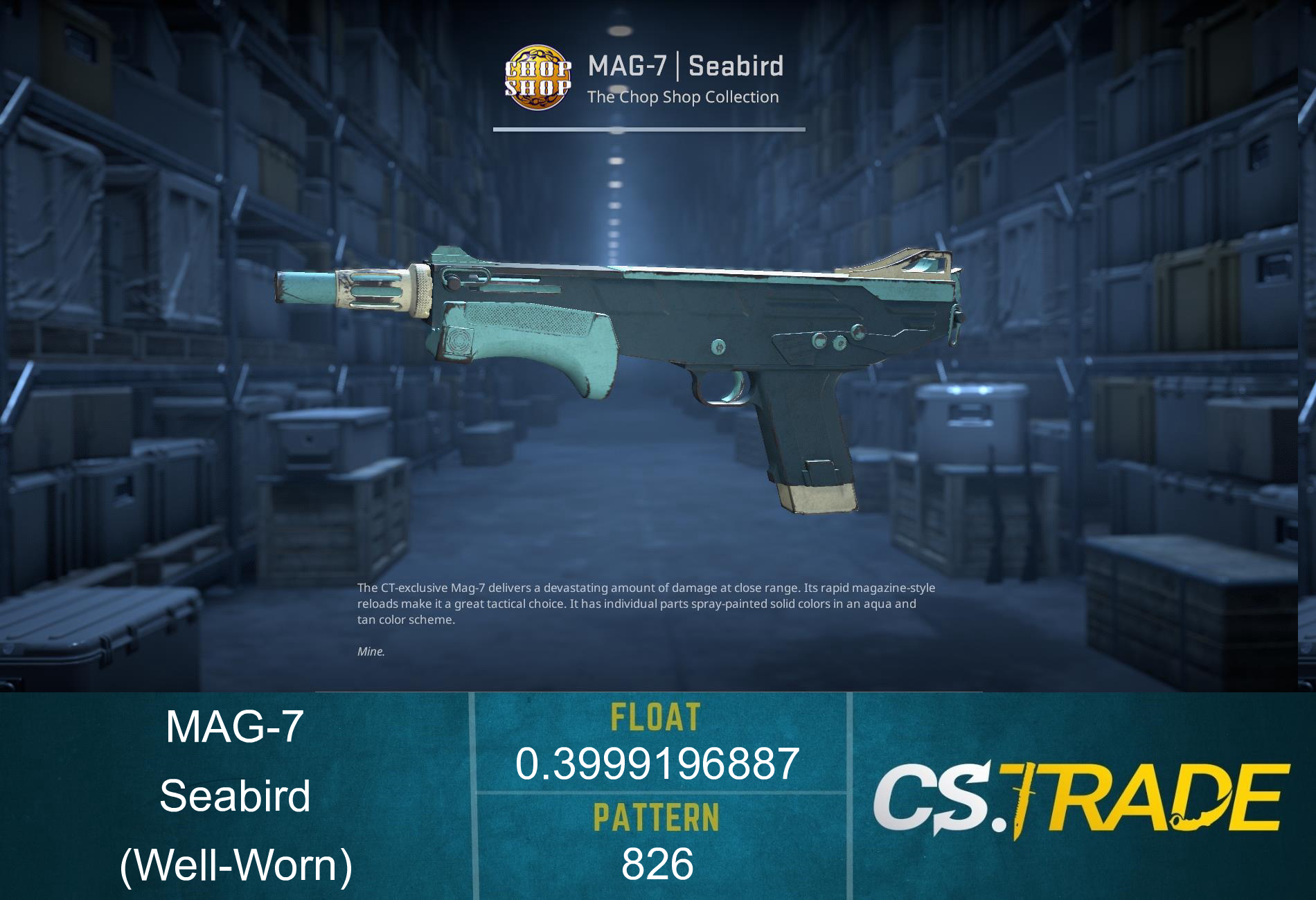 MAG-7 | Seabird (Well-Worn) Screenshot