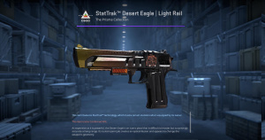 StatTrak™ Desert Eagle | Light Rail (Well-Worn) Screenshot