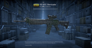 SG 553 | Barricade (Field-Tested) Screenshot