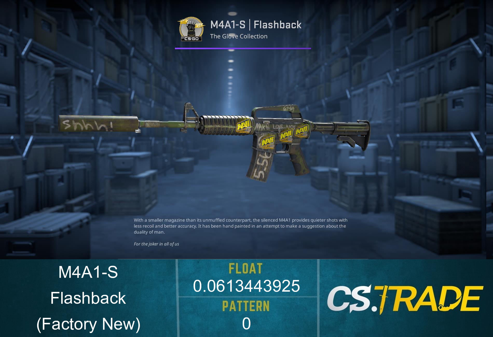M4A1-S | Flashback (Factory New) Screenshot