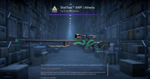 StatTrak™ AWP | Atheris (Well-Worn) Screenshot