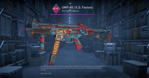 UMP-45 | K.O. Factory (Field-Tested) Screenshot