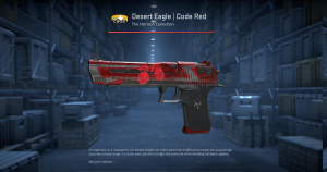 Desert Eagle | Code Red (Battle-Scarred) Screenshot