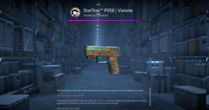 StatTrak™ P250 | Visions (Battle-Scarred) Screenshot